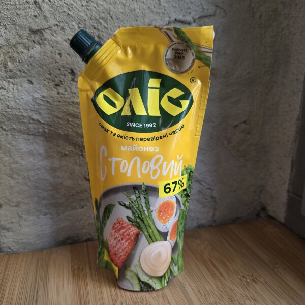 Olis Mayonnaise, 67%, 300g