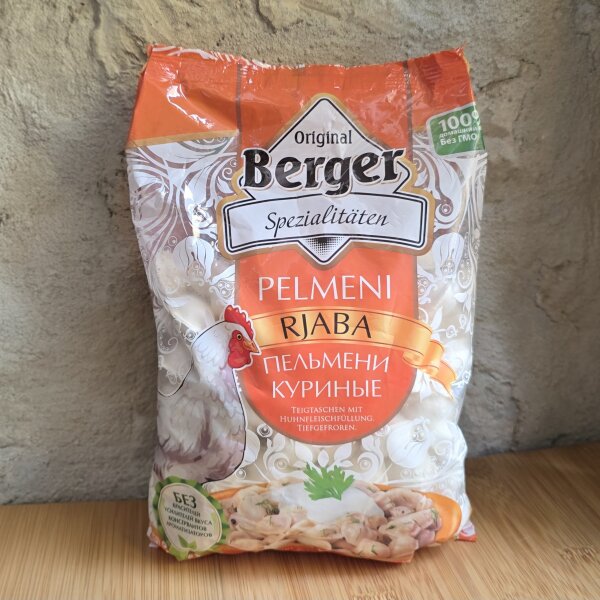 Pelmeni mit H&auml;hnchenfleisch